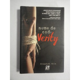   NUME  DE  COD  VERITY  (roman)  -  Elizabeth WEIN  